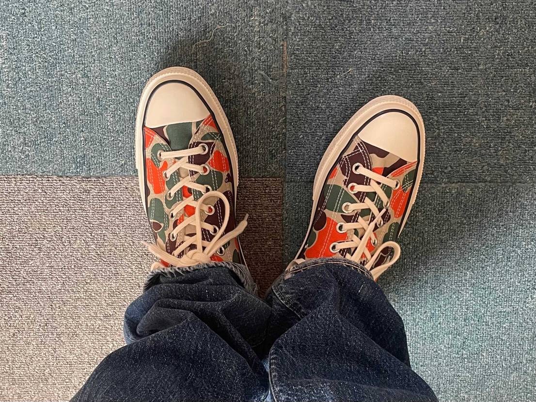 83カモ+🟠とたまに履きたくなるジーパン