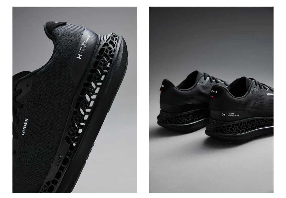 日本発のHYBEXというブランドのランシュー履き心地歩きやすさonを超えてくるか