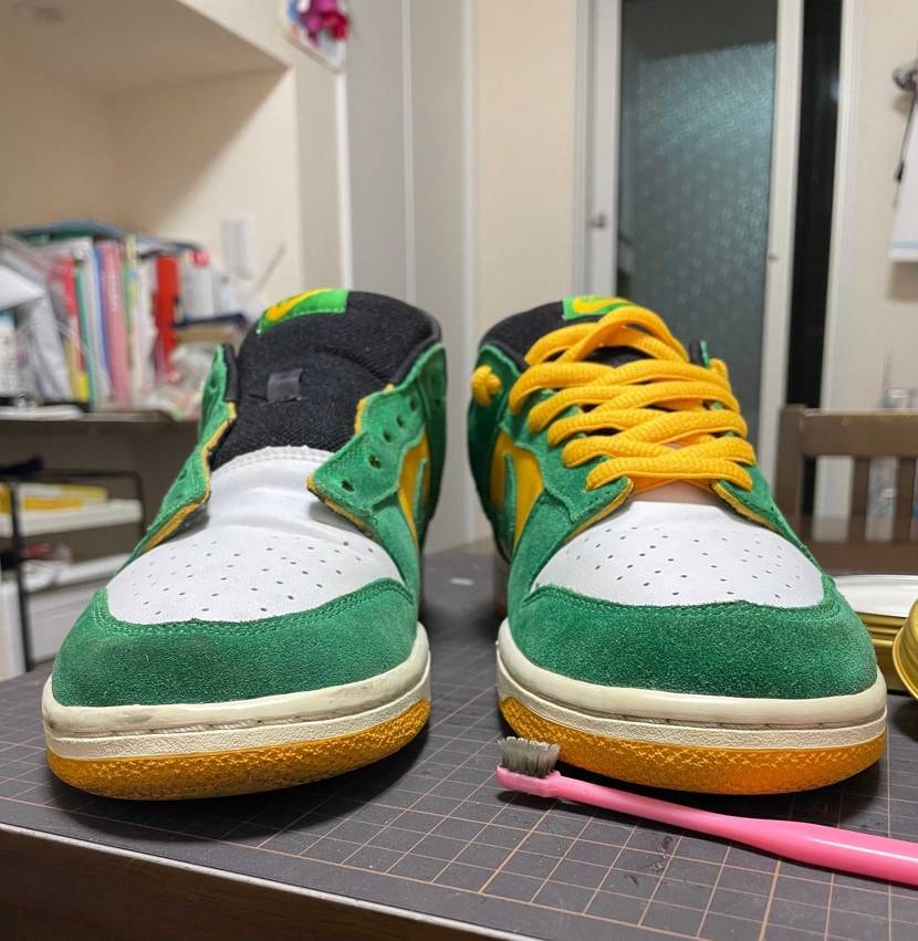 我が家に新しい子がやって参りました👟
意味ないのはわかって