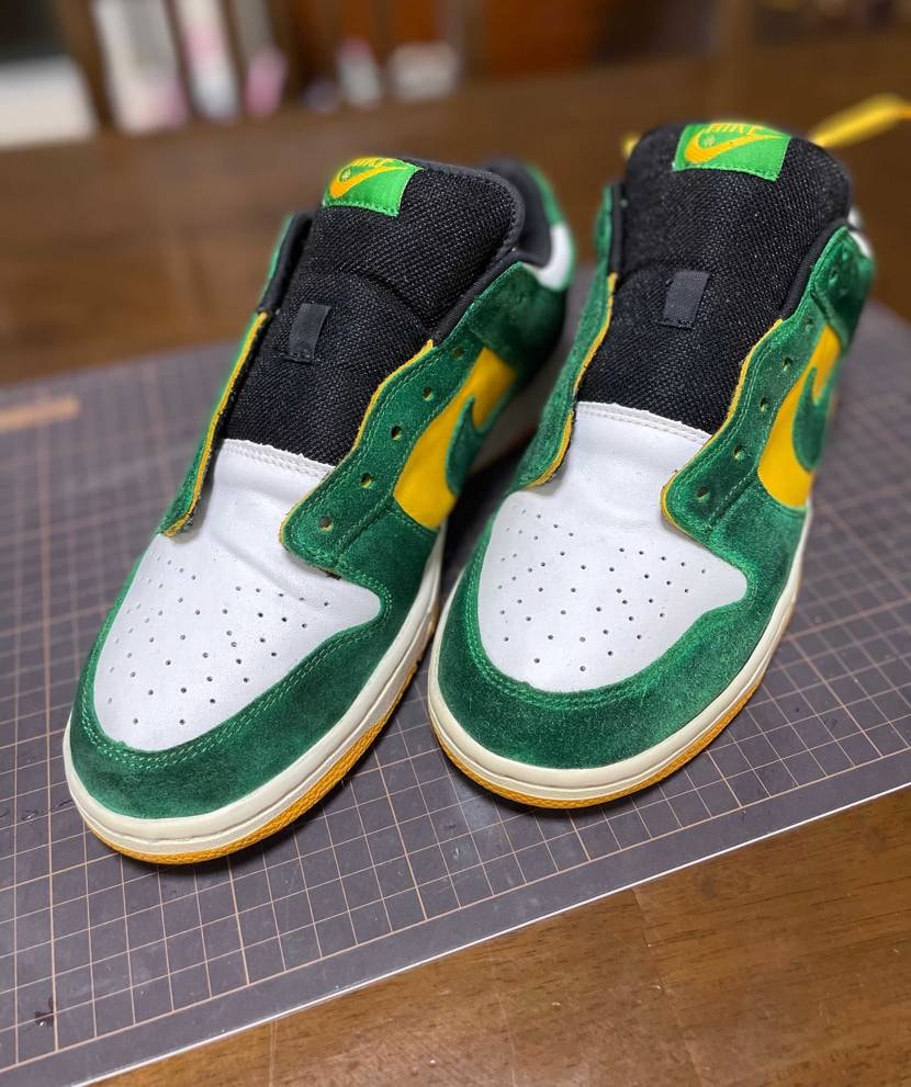 我が家に新しい子がやって参りました👟
意味ないのはわかって