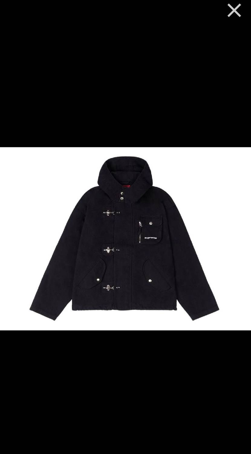 supreme canvas clip  jacket
172cmだったら、サ