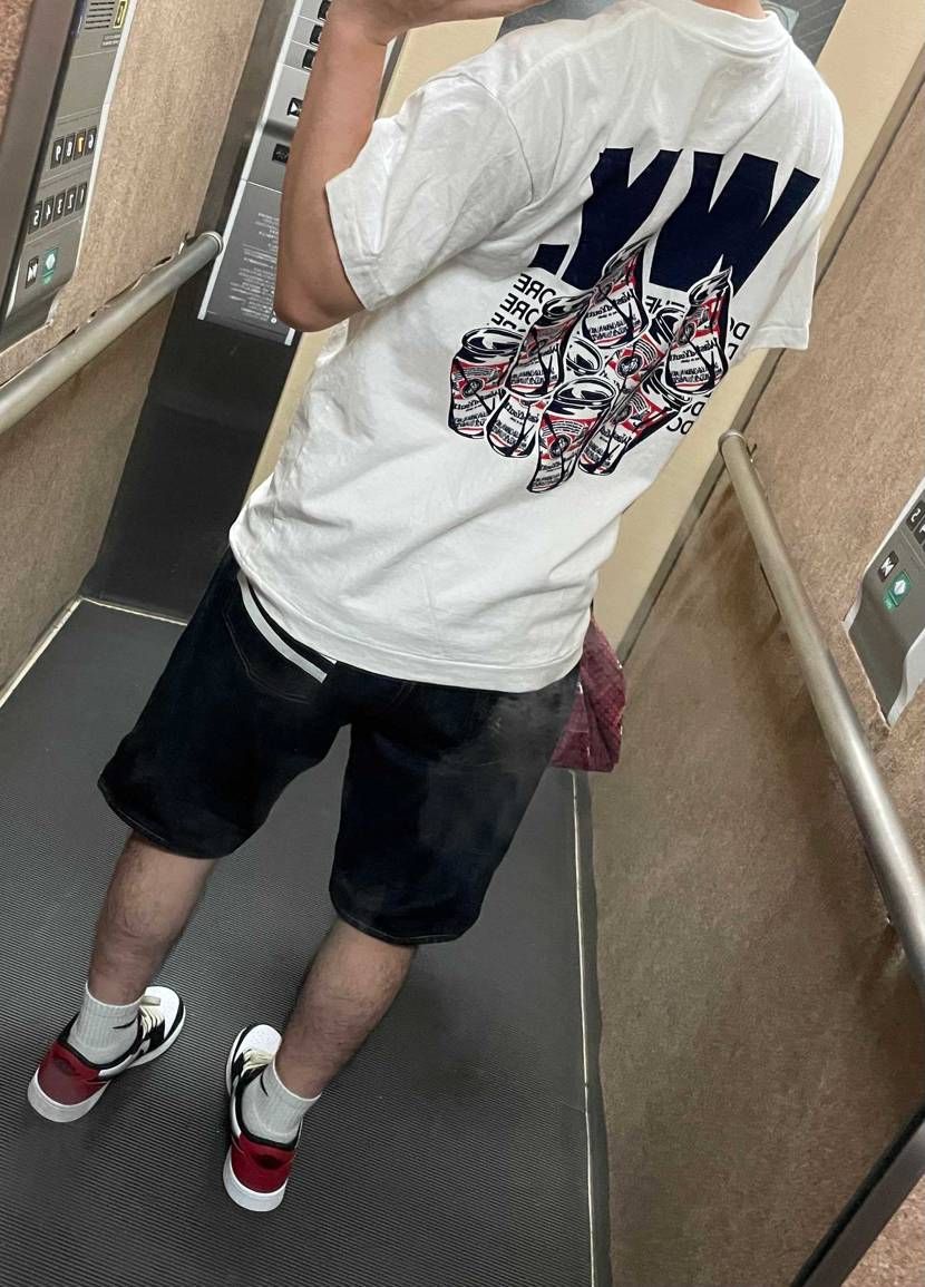 Tシャツとの組み合わせがお気に入り