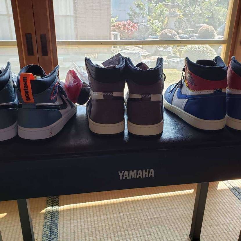 お気に入りを、履いている風に並べてみました🎵