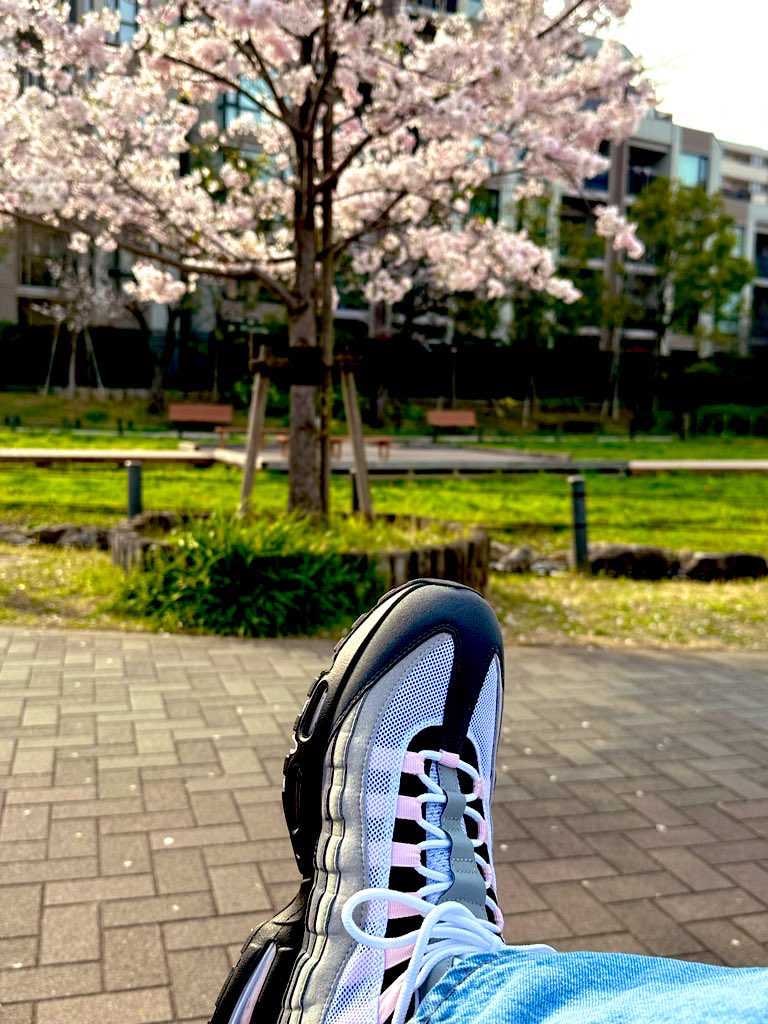 桜カラーで花見にちょうどいいね
#エアマックス95