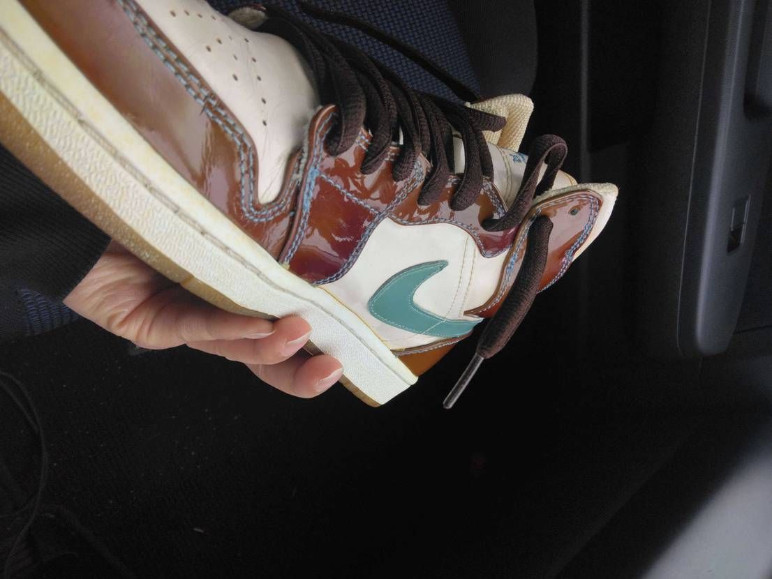 パテントの劣化も味がある！シューレスを、ブラウン系にしたら、