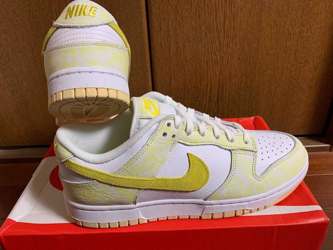 NIKE WMNS DUNK LOW "YELLOW STR