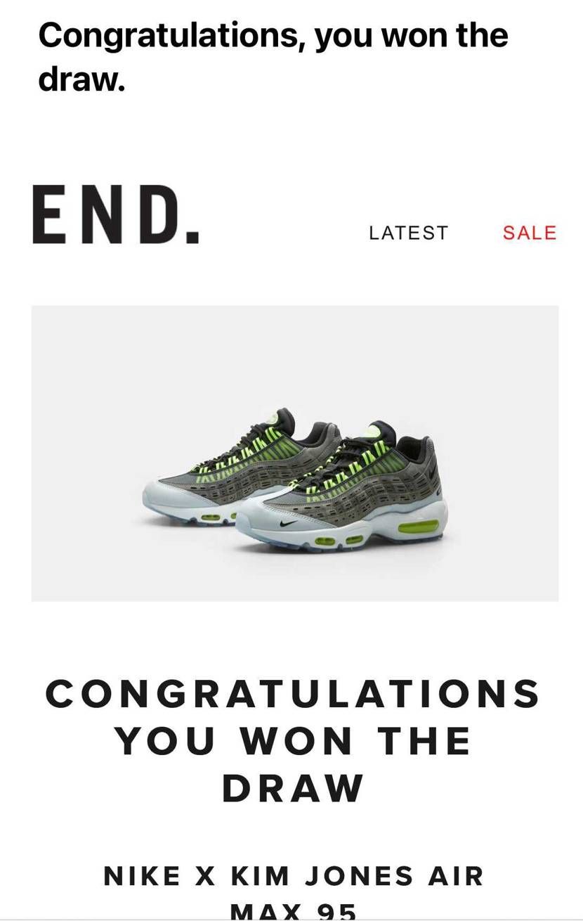 ENDは何日くらいで来ますかね〜