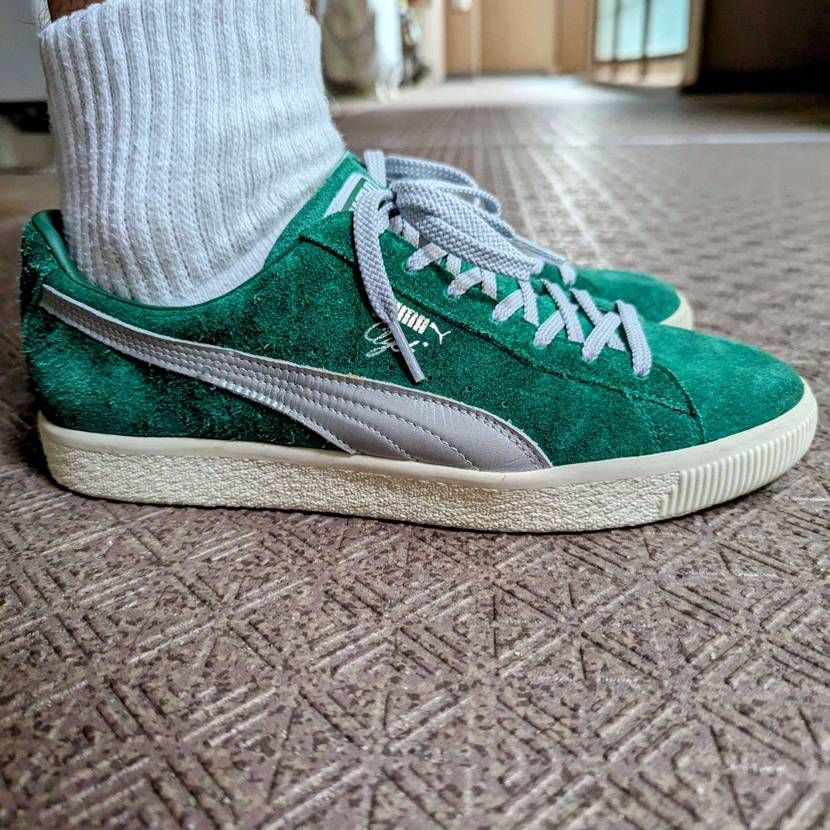 今日はこれ🤯
「おれにはこいつがついてる！」という強い思いで履いてました😇