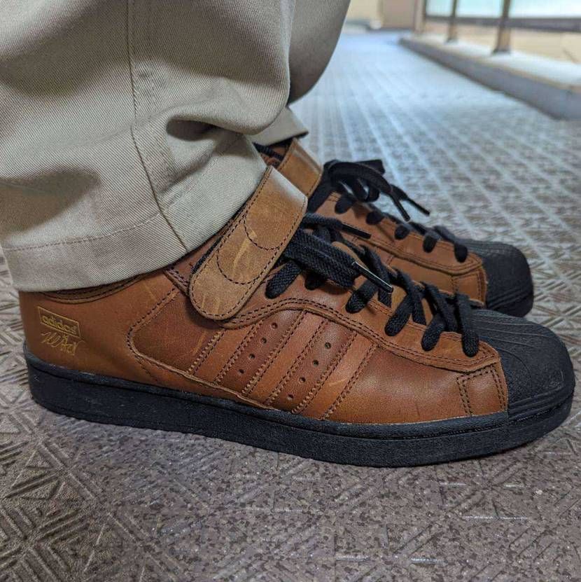 今年購入でよく履いたadidas🙌
中学生の時ぶりのプロシ