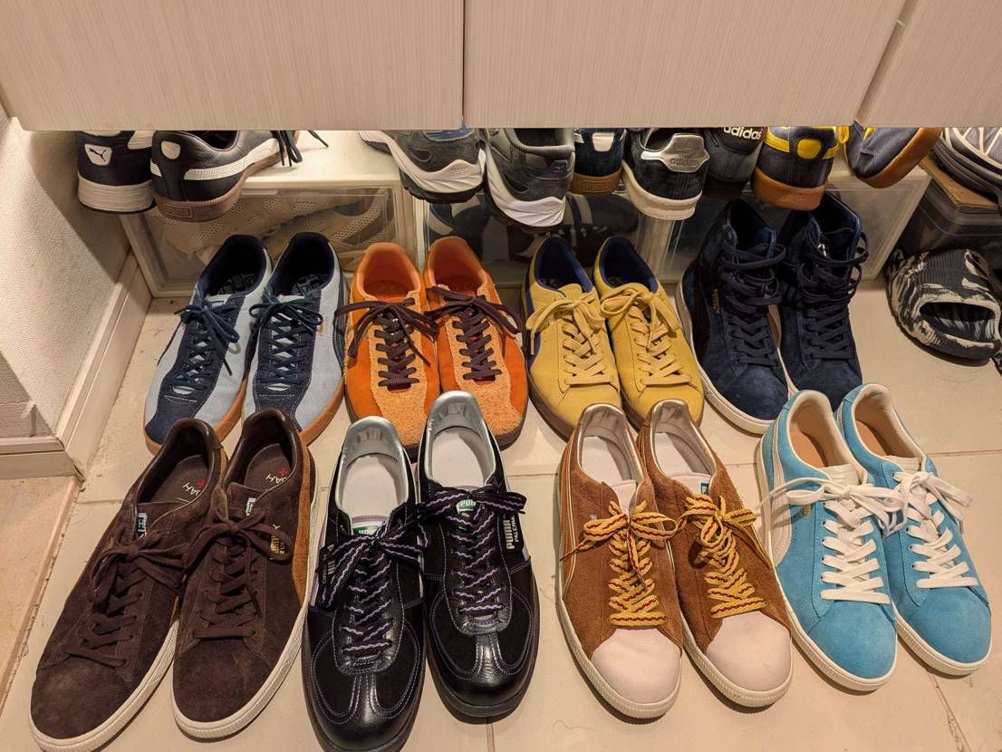 年末ということで今年のスニーカーひっくり返してみました🫡
全部は面倒で出せませ
