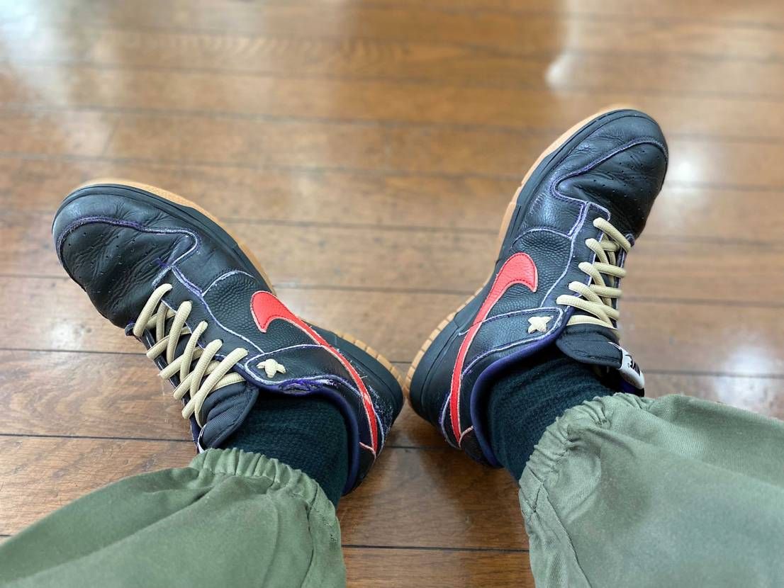 BY YOU DUNKがボロボロになって来ました😆
前回頼んでおけば良かったな