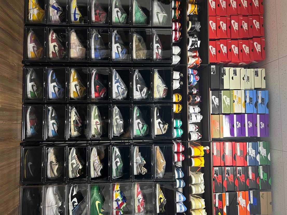 スニーカー集め始めてから2年、気づいたらすごい数になってました。☺️
🌾映って