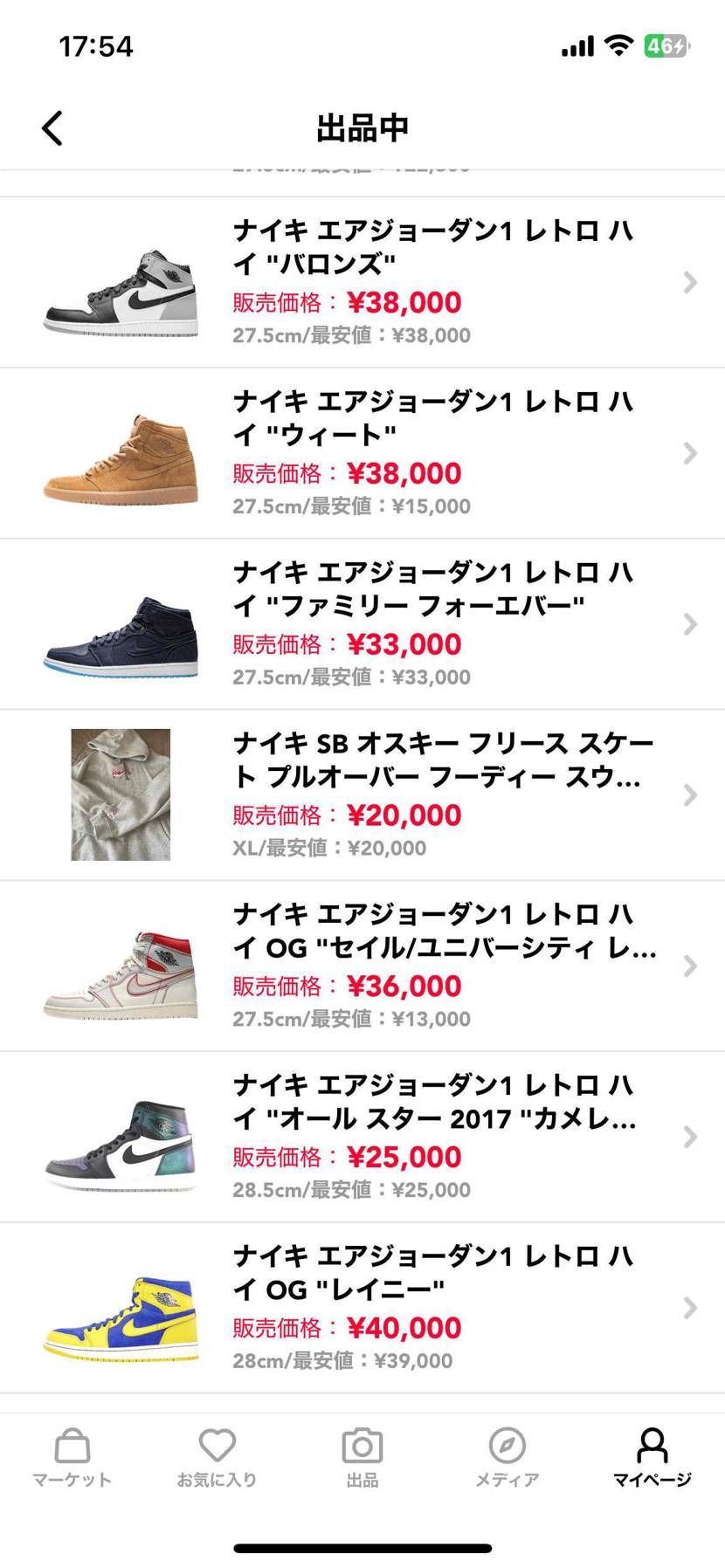 上3つ、下4つは黒タグ付きのため新品未使用ですが中古出品して