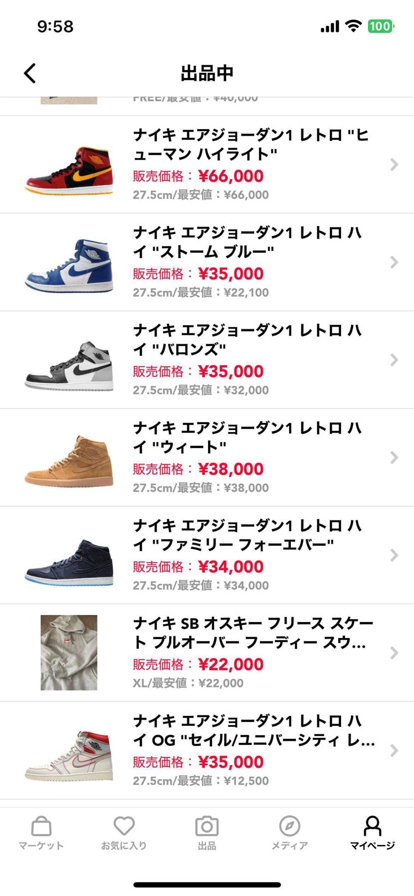 すべて中古出品中
一部黒タグ付きのため新品未使用品ですが中