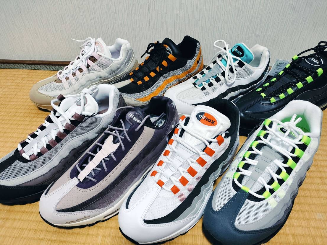 いろんな95がちょっとずつ増えてきた😶