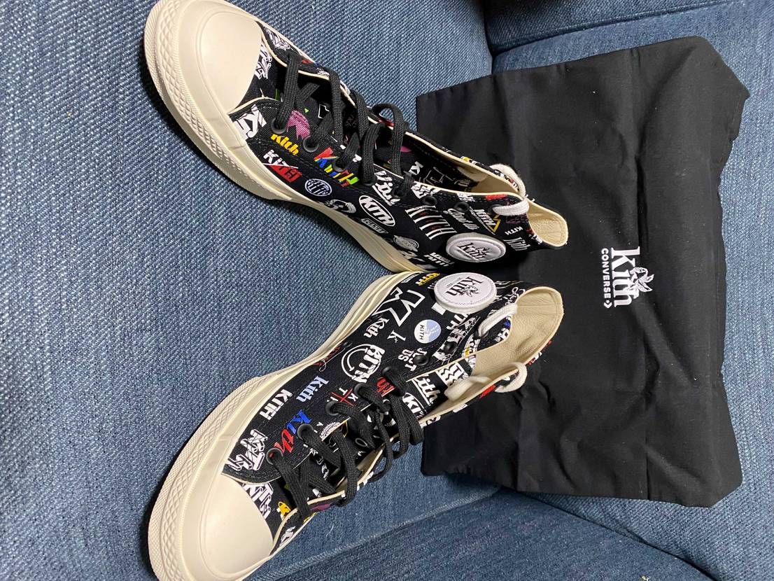 kithconverse 先ほど受け取りました〜
残念ながら白ではなかったです