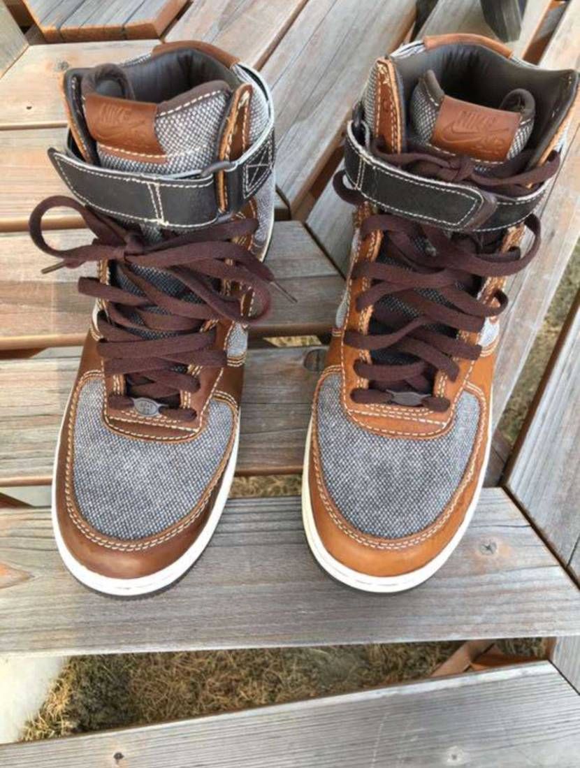 古いスニーカー好きです！
中古のAIR FORCE1ベースボールパックを手に入れ