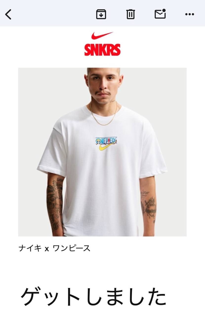 追加通知来てないけどTシャツ🐿️は買えた！
うれしい☺️