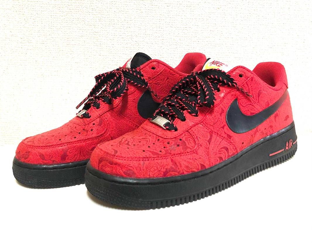 エアフォース1ペイズリー、購入後6年位経ったけど久しぶりに引っ張り出してシューレ