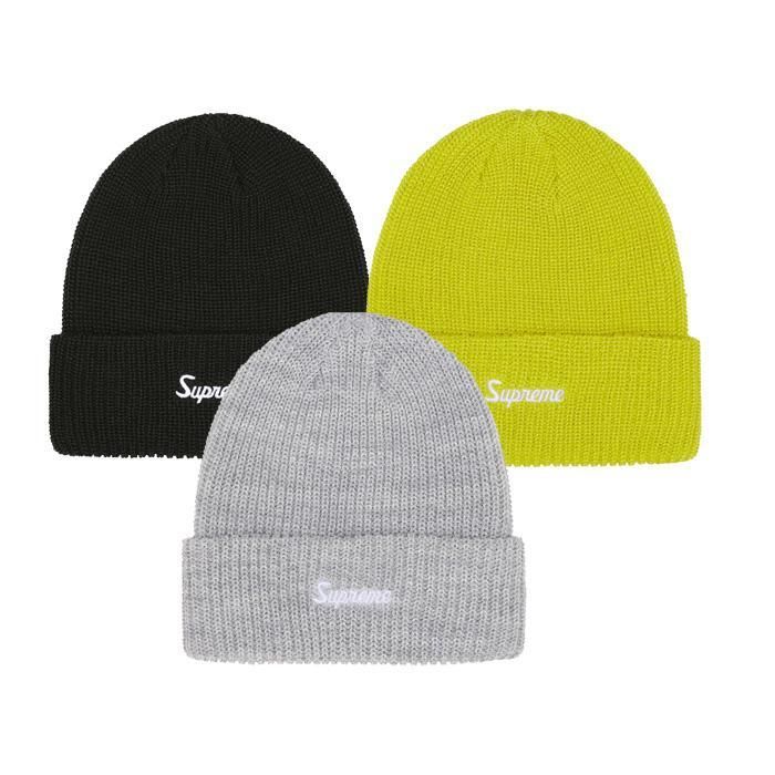 supremeのビーニーで現状ルーズゲージとオーバーダイで考