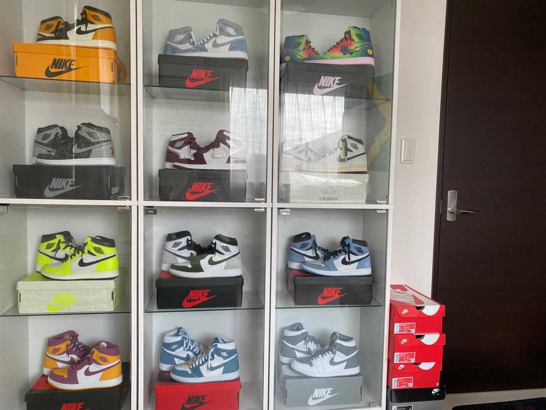 中1です。
スニーカーにハマってから約5ヶ月で、こんなにGOT'EMしちゃいま