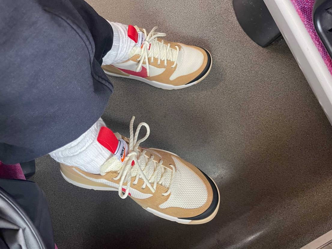 雨多くてなかなか下せなかったけど、やっと履けた！