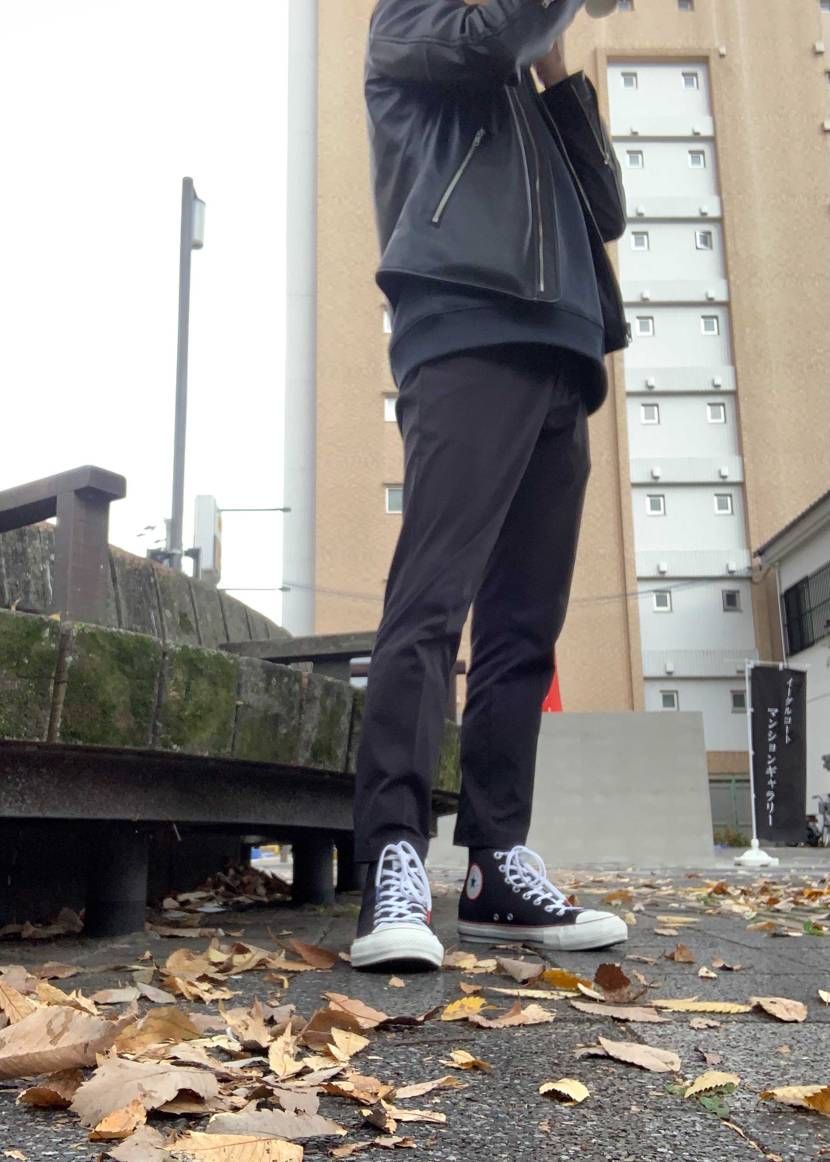 今日も今日とてオールスター100😝
寒くなってきましたね！
暑がりの私にもや