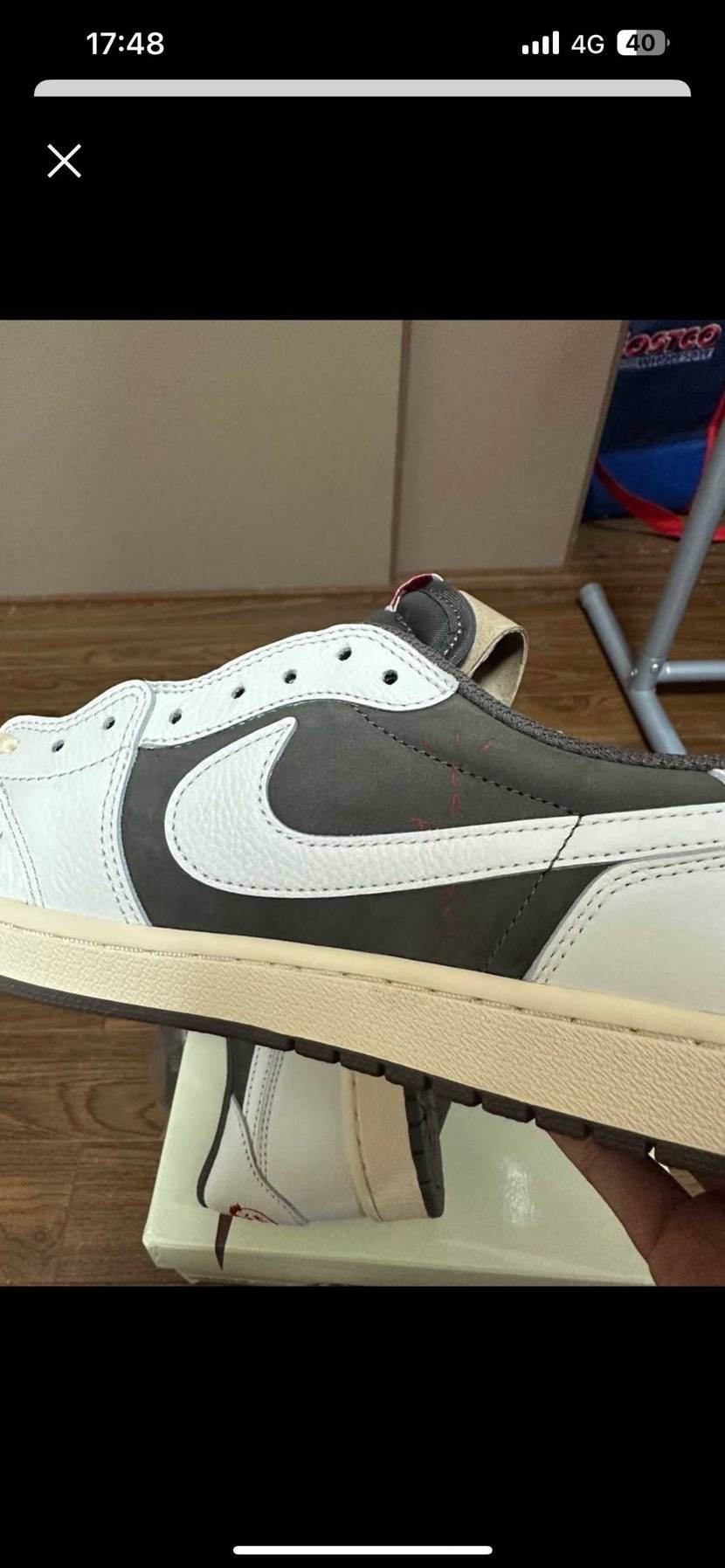 これを買おうと思っているのですが値段が他より安く本物かの判断