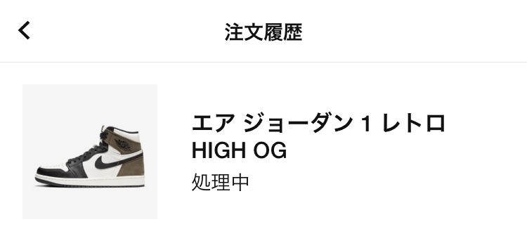 昨日から処理中のまま確認メールも来ず、ずっとこのままなのです