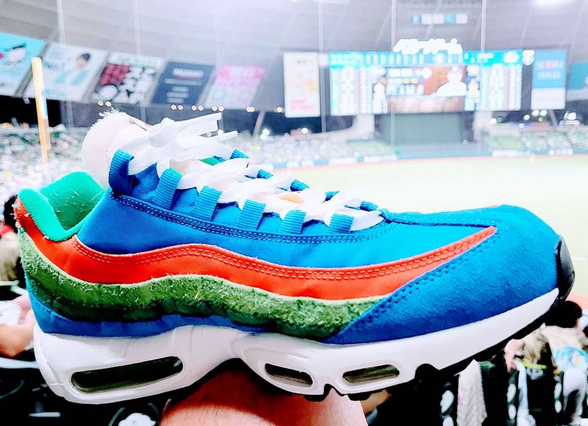 チームカラーの👟で応援に来たけど～😣
負けてしまった～😭