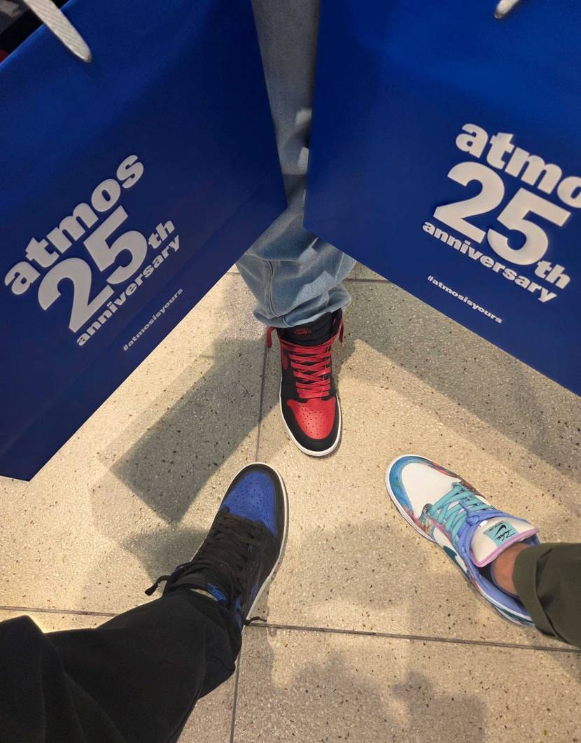 昨日の出来事😄
SNKRSもatmos-webも抽選を見事にハズレ🥲
いよい