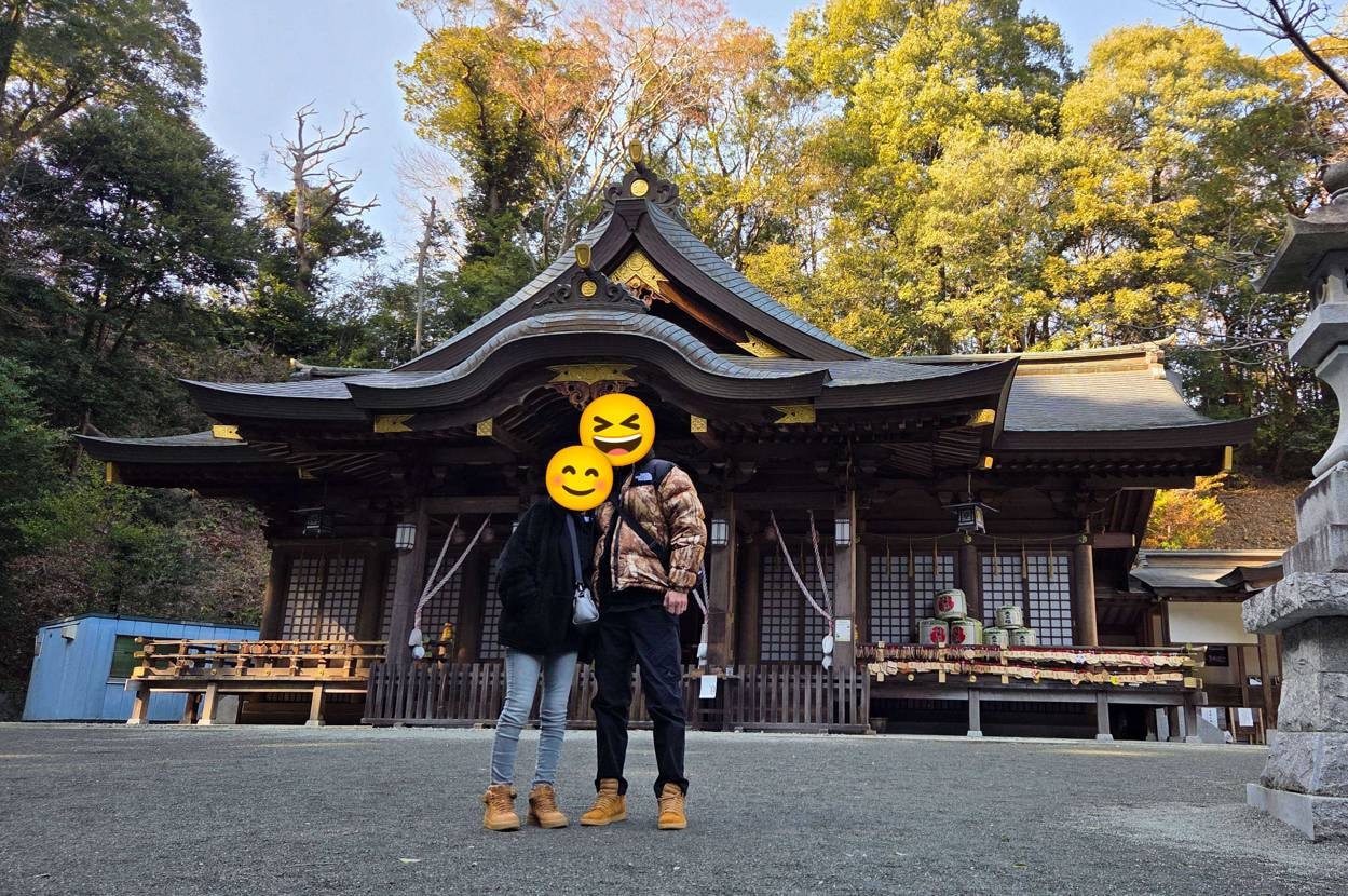 今年も神社⛩️参拝と御朱印を受けに🙏
風がなければポカポカ