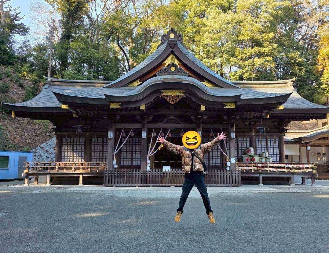 今年も神社⛩️参拝と御朱印を受けに🙏
風がなければポカポカ