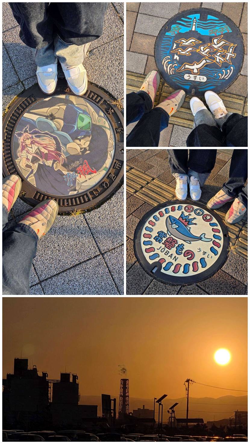 今日は、これからマイブームになりそうな
マンホール探しの散