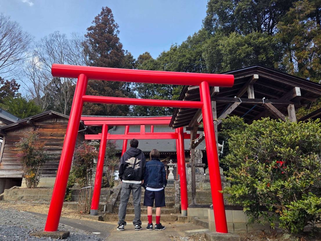 3月の神社⛩️参拝🙏
花粉が〜～〜🤧鼻水が止まりません💦