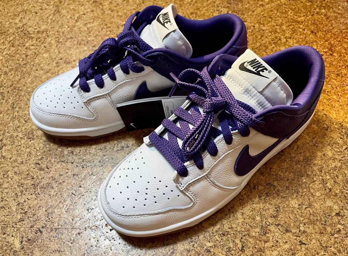 初byyou届きました。大好きな乃木坂46をイメージしたDUNK LOW NOG