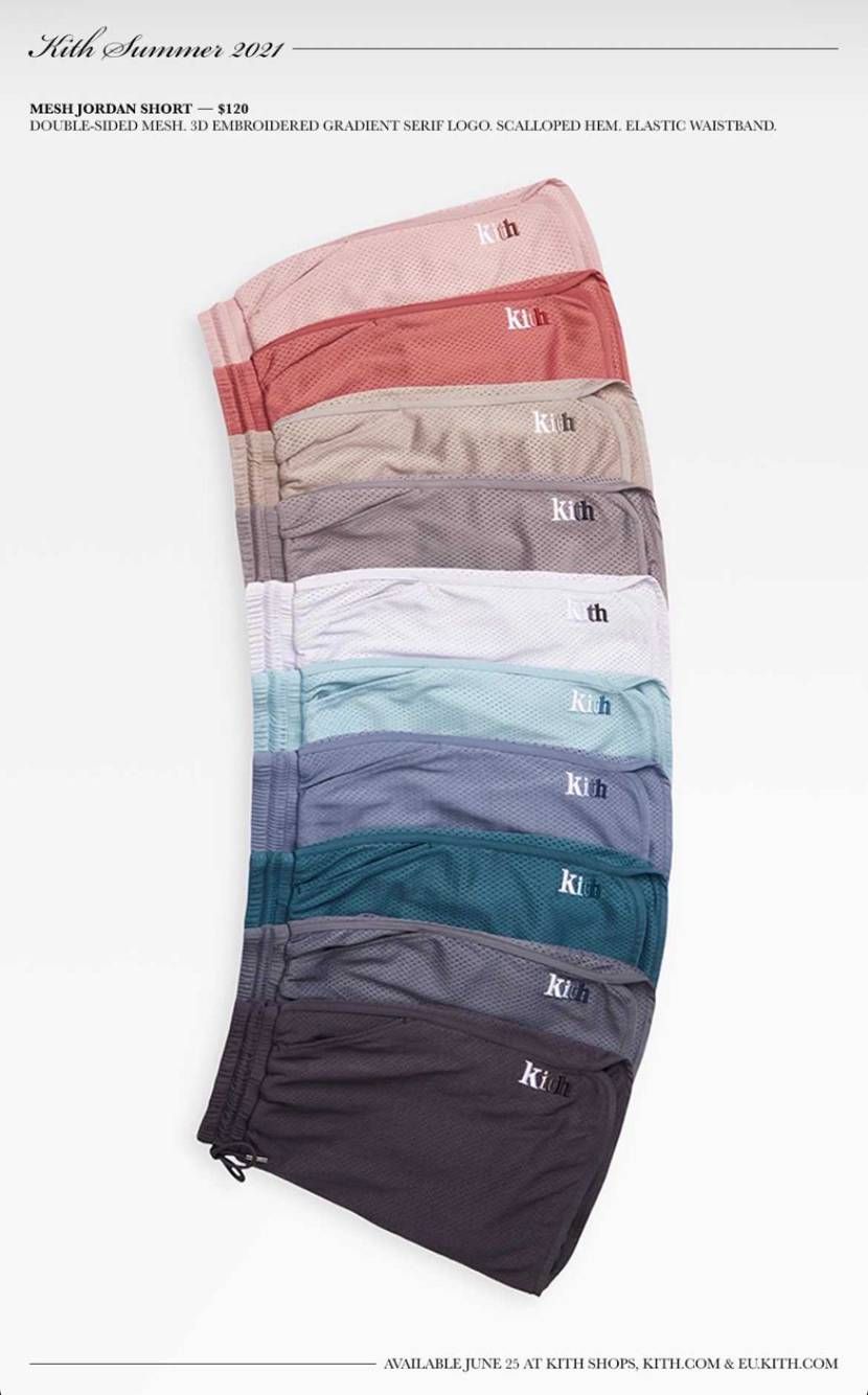 KITH Jordan Double Mesh Short ショートパンツ Kith Jordan Mesh Short - Black – Kith Europe