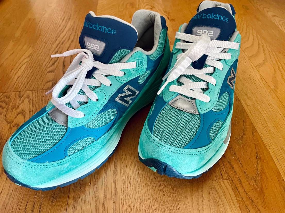 M992TB。自分的にはだいぶチャレンジな一足が届きました。