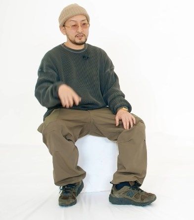 NORIKIYO氏878履いてる。渋すぎる最高。