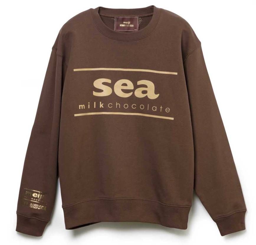スニーカー関係ないけど
windandsea × 明治ミルクチョコ
かわい。
