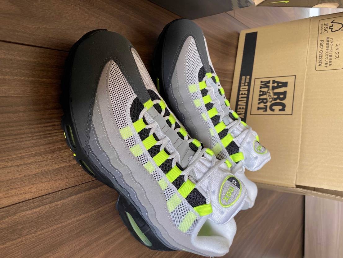 本日ABC MARTから届きました👍
#airmax95#