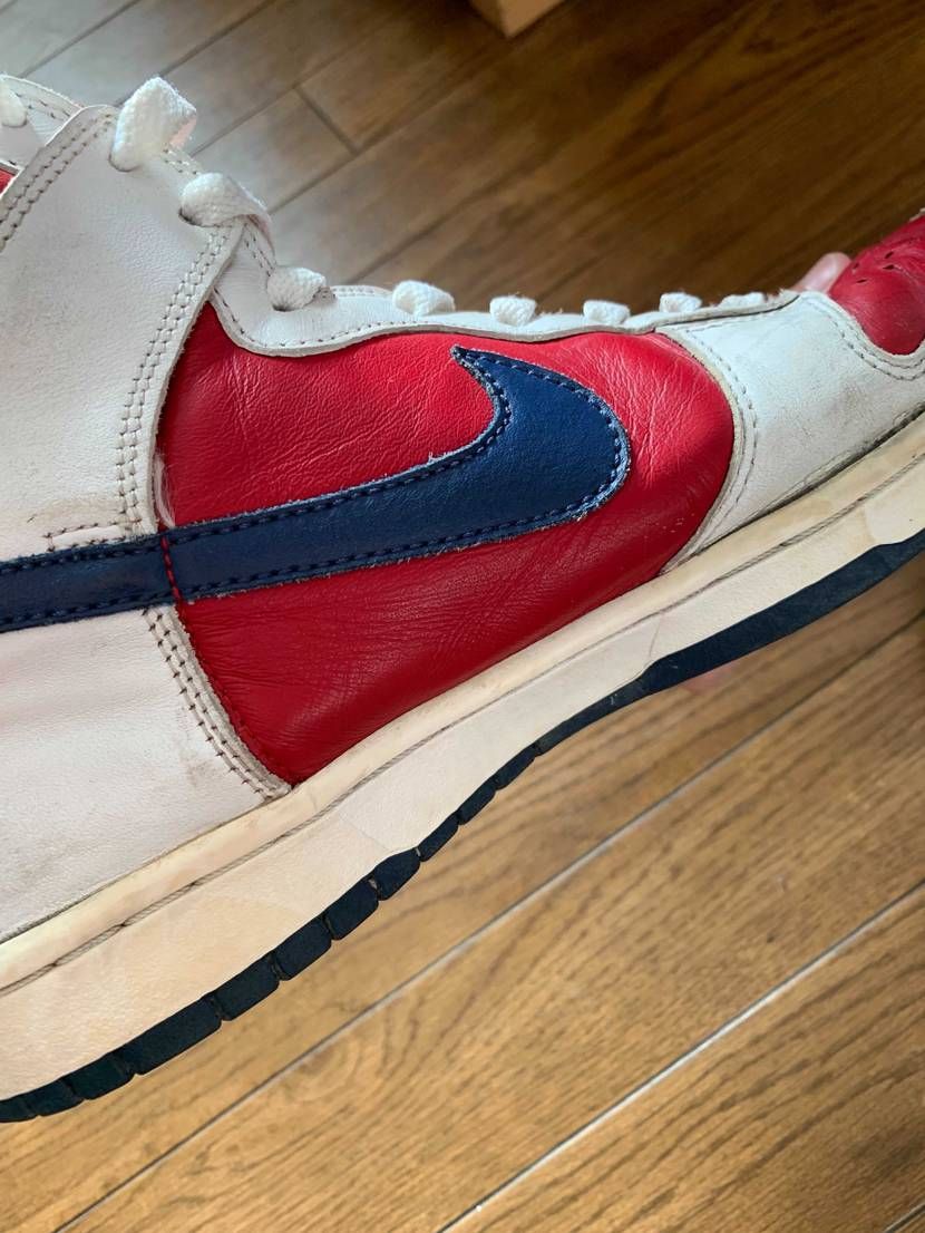 実家に帰った際に15年くらいに買ったDUNK HIと10年前