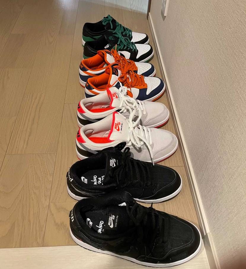 お気に入りのNIKE SB dunkたち！