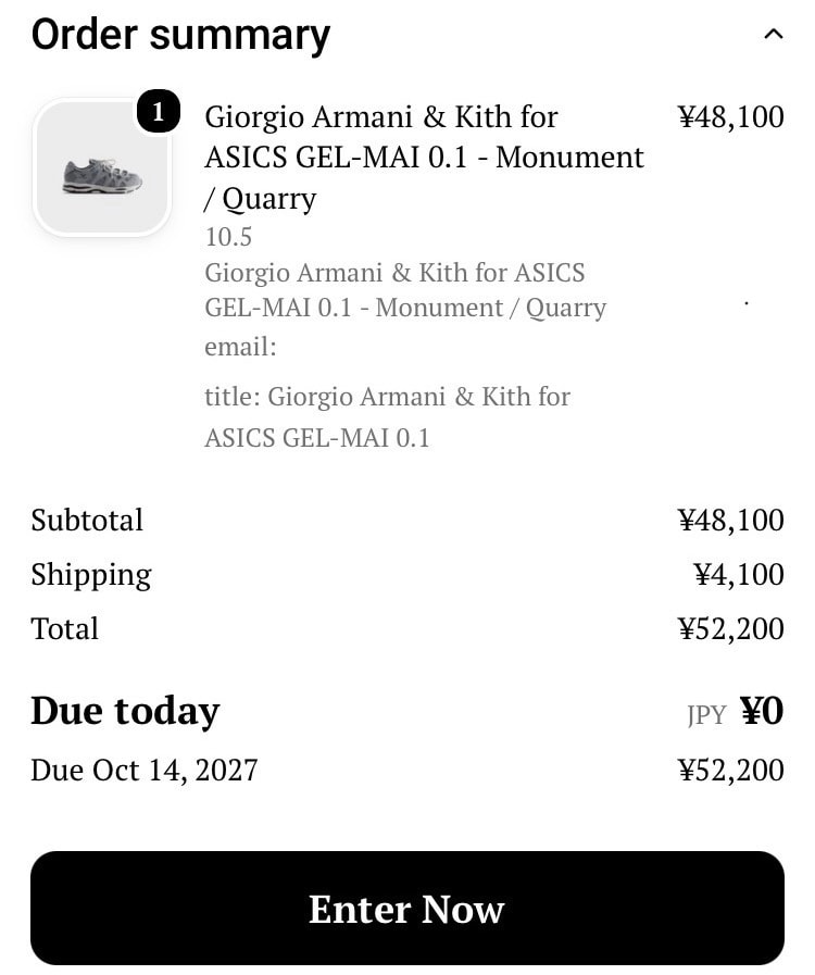 こんにちは😀
KITH × Giorgio Armani 