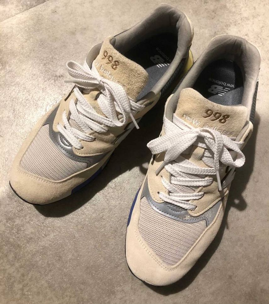 今日はデザインが好きで昨年購入したConcepts × New Balance