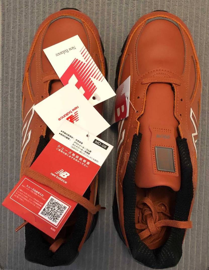 世間は別👟に注目している最中、U990RB4が無事に到着😚990madeのオ