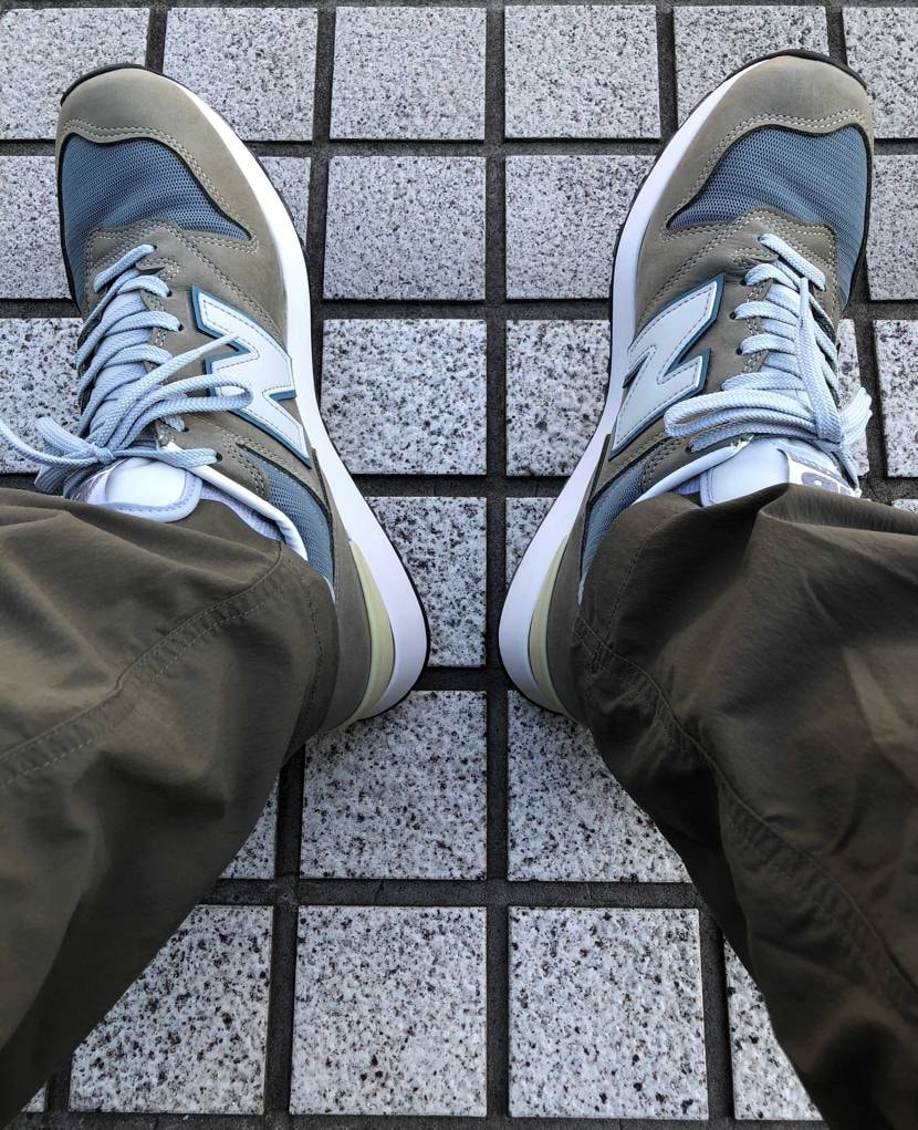 U1300JP初履きと🦄…アウトソールが高耐久なのは素晴らしい👍
1日履いた後