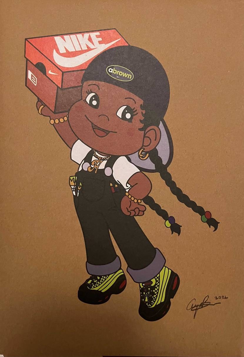 Aya Brown × Nike Air Max 95 "A