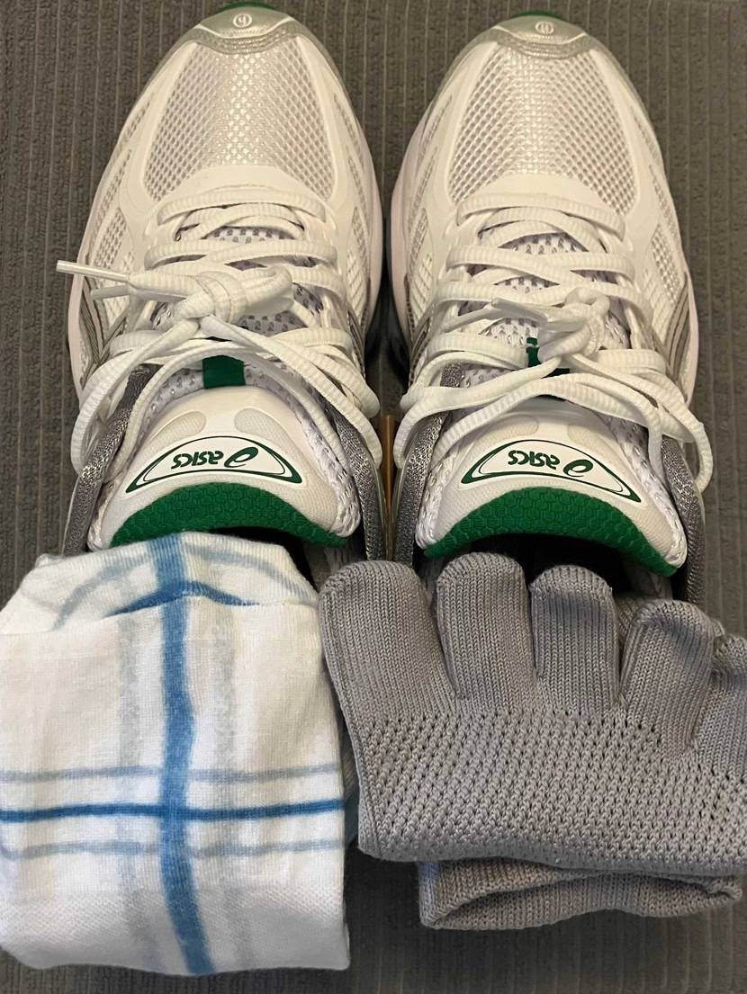 New BalanceやASICSは普段28.5cm、NIKEは29.0cmを履