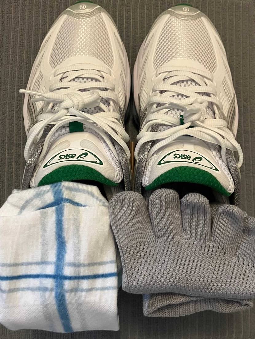 New BalanceやASICSは普段28.5cm、NIKEは29.0cmを履